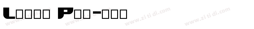 Lixdu Pro字体转换